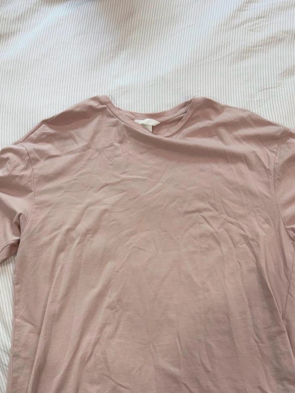 H&M short sleeve T-Shirt - Dusty Pink